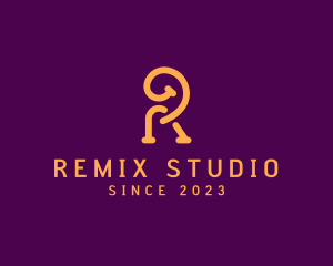 Professional Studio Letter R logo design