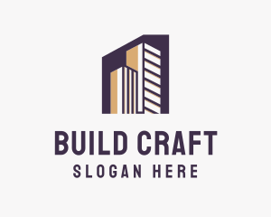 City Structure Building logo design