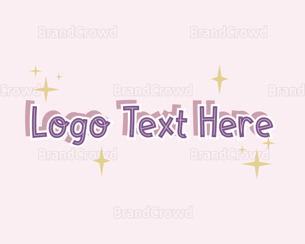 Magical Kiddie Wordmark Logo