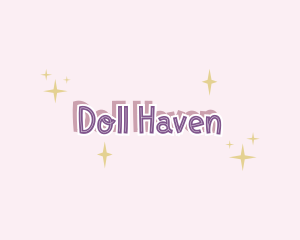 Doll - Magical Kiddie Wordmark logo design