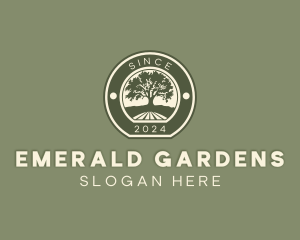 Tree Garden Wellness logo design