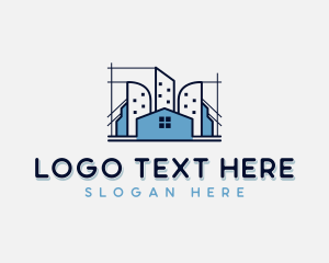 Structure - Architecture Construction logo design