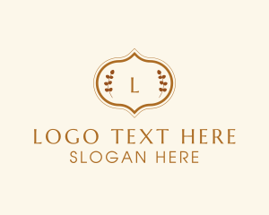Souvenir - Oriental Leaf Spa logo design