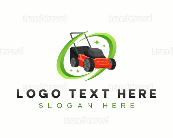 Lawn Mower Equipment Logo