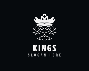 King Smoke Man logo design