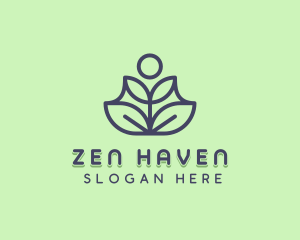 Healing Zen Spa logo design