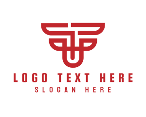 Tandem - Minimalist Modern Letter T logo design