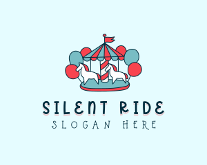 Carnival Carousel Rides logo design