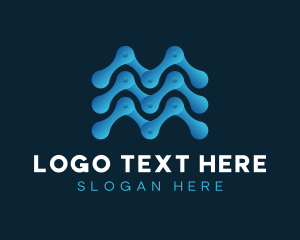 Professional Tech Abstract  Logo