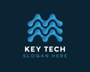 Professional Tech Abstract  logo design