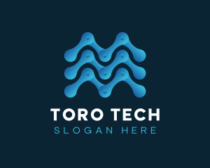 Professional Tech Abstract  logo design