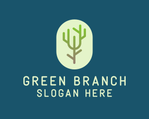 Branch - Forest Tree Branch logo design