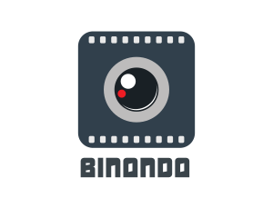 Gray - Gray Camera Filmstrip logo design