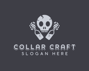 Bar Skull Brewery logo design