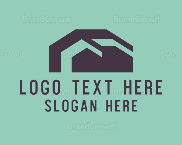 Modern House Design Logo