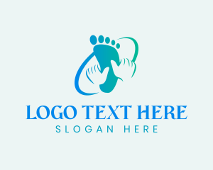 Facial - Foot Spa Massage logo design