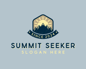 Mountain Peak Summit logo design