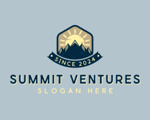 Mountain Peak Summit logo design