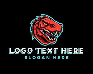 Player - Dinosaur Beast Gaming logo design