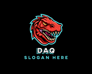 Dinosaur Beast Gaming Logo