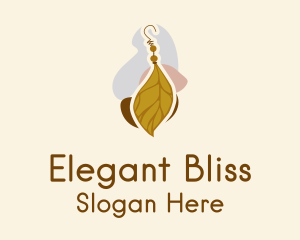 Leaf Jewel Earring  Logo