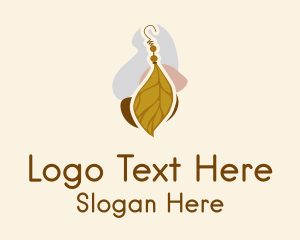 Leaf Jewel Earring  Logo