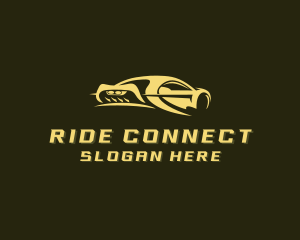 Rideshare - Auto Racing Sports Car logo design