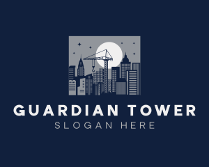 Urban Building Cityscape logo design