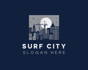 Urban Building Cityscape logo design