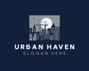 Urban Building Cityscape logo design