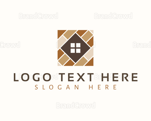 Home Flooring Tile Logo