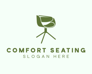 Chair Stool Seat logo design