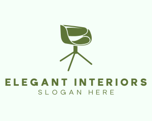 Chair Stool Seat logo design