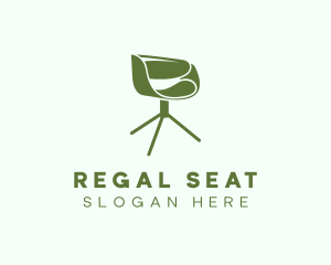 Chair Stool Seat logo design