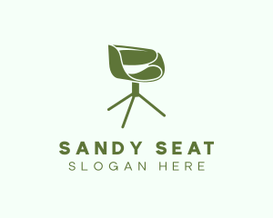 Chair Stool Seat logo design