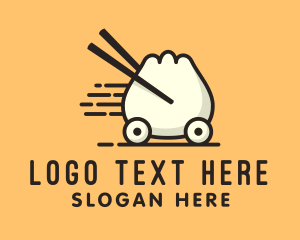 Food - Dumpling Food Delivery logo design