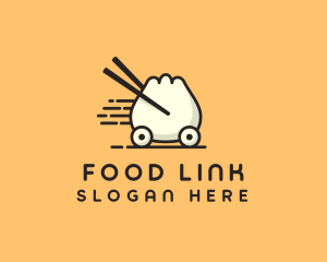 Dumpling Food Delivery logo design