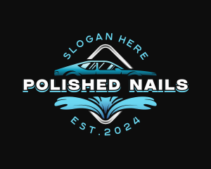 Auto Splash Cleaning logo design