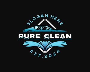 Auto Splash Cleaning logo design