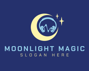 Midnight - Midnight Music Lullaby logo design