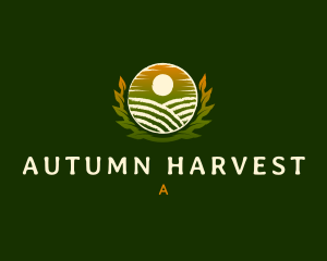 Nature Farm Field logo design