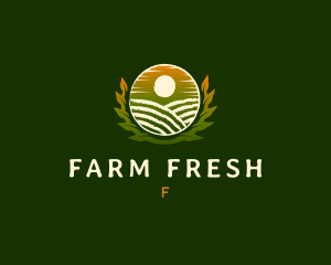 Nature Farm Field logo design