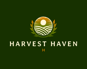 Nature Farm Field logo design