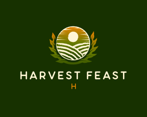 Nature Farm Field logo design