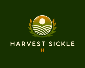 Nature Farm Field logo design