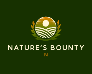 Nature Farm Field logo design