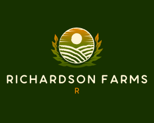 Nature Farm Field logo design