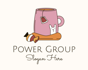 Sweet Tea Drink Logo