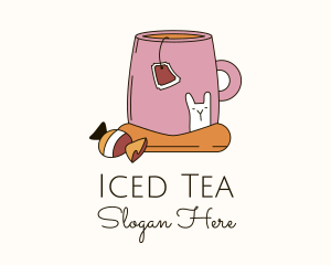 Sweet Tea Drink logo design