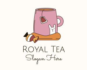 Sweet Tea Drink logo design